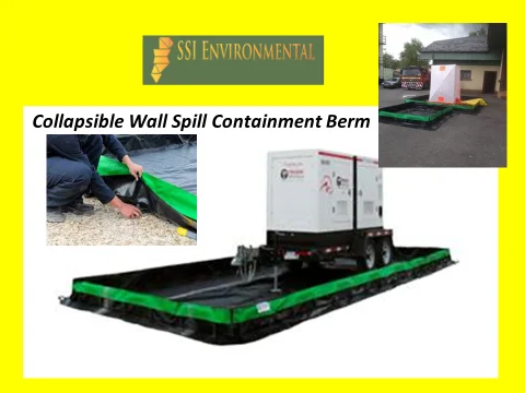 CollapsibleWallSpillContainmentBerm