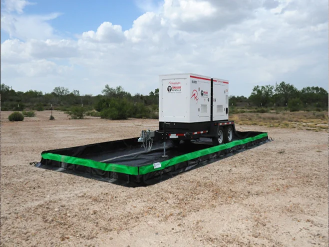 COLLAPSIBLE CONTAINMENT SPILL BERM