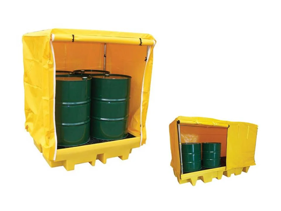 COVERED SPILL PALLETS