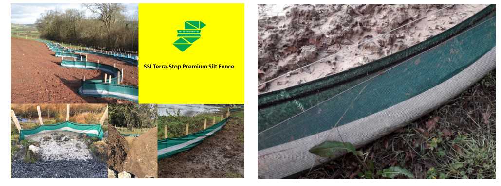 Terrastop Premium Silt Fence Ireland